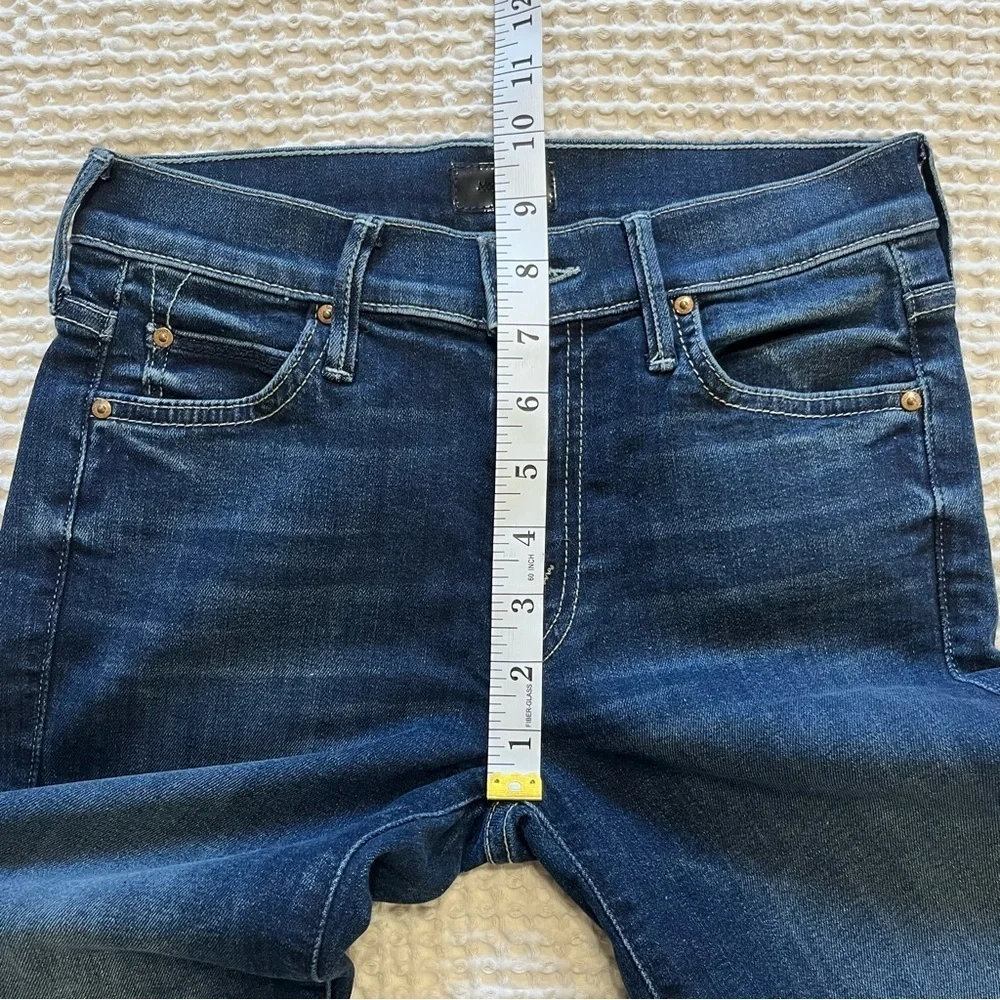 MOTHER The Rascal Ankle Snippet in Here Kitty Kitty Size 24